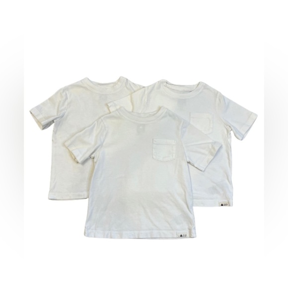 Gap boys playtime favorites white t-shirt lot of 3 size 5T - Picture 2 of 5